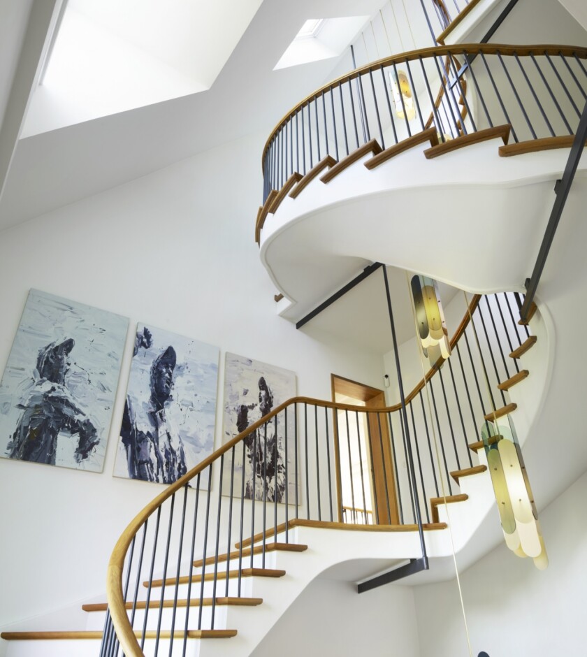 Smet Staircases Metal Spindles Copenhagen Villa Smet UK 3