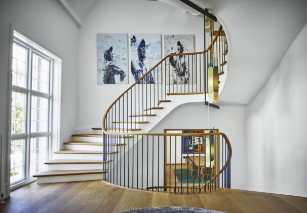 Smet Staircases Metal Spindles Copenhagen Villa Smet UK 14
