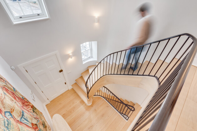 Smet Staircases Metal Hampstead Scandinavian Style Townhouse Smet UK12