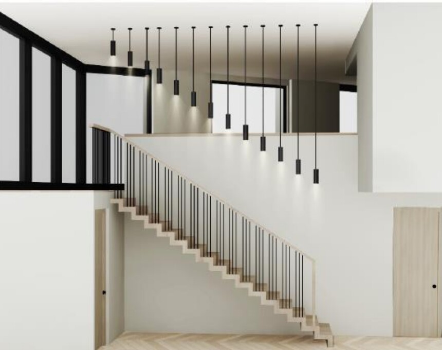 Nine Elms Penthouse Render