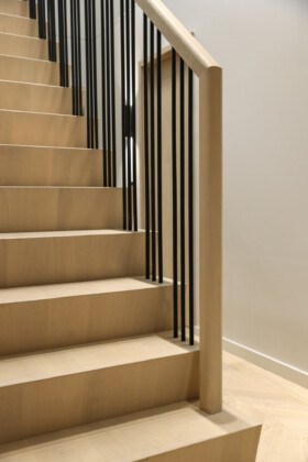 Smet Staircases Steel Spindles Nine Elms Penthouse 10