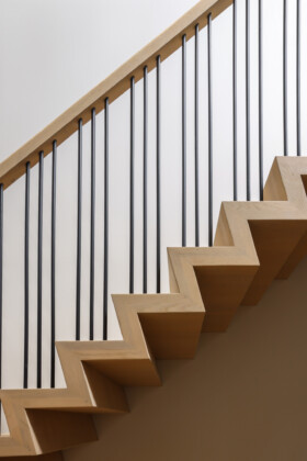 Smet Staircases Steel Spindles Nine Elms Penthouse 8