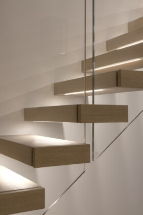 Smet Staircases Glass North West London Townhouse Smet UK8