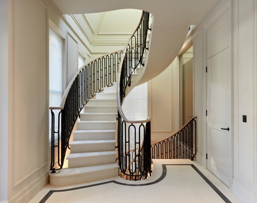 Smet Staircases Wrought Iron West London Townhouse Smet UK5