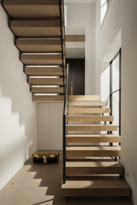 Smet Staircases Glass Wimbledon Hill Artists Home Smet UK11